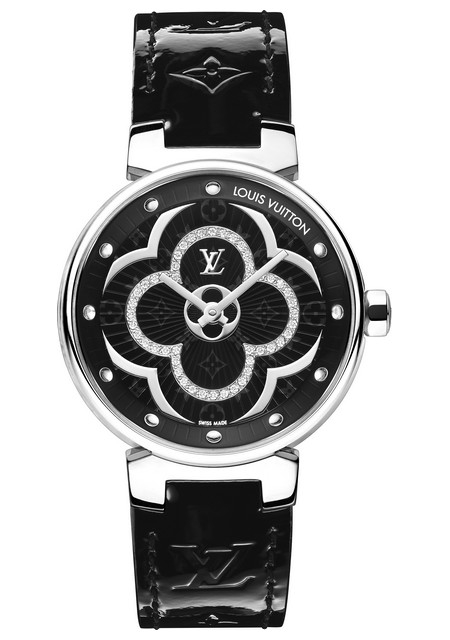 △ with paper LOUIS VUITTON Tambour Moon Divine MM QA019Z Ladies O#121022