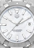 Aquaracer Lady Automatique White Dial And Baton Indices