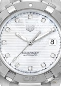 Aquaracer Lady Automatique White Dial And diamond Indices
