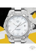 Aquaracer Lady Automatique White Dial And diamond Indices