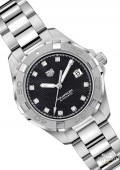 Aquaracer Lady Automatique Black Dial And diamond Indices