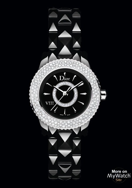 Watch Dior Dior VIII 28 mm | Dior VIII CD1221E5C001 Black Ceramic ...