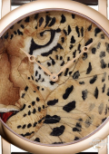 Rotonde De Cartier Wood Marquetry Watch