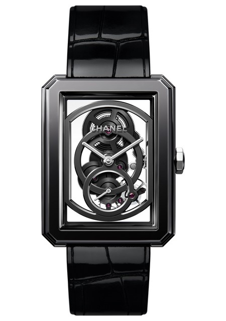 Chanel Boy-Friend Black Dial Ladies Watch H5319 3599594119146