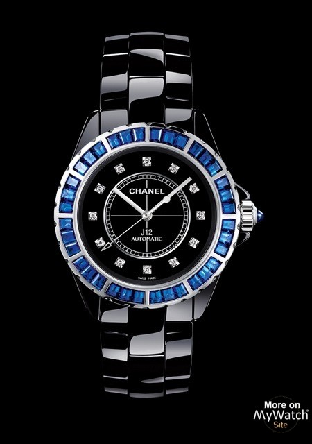 H3294 Chanel J 12 - Chromatic with Sapphires