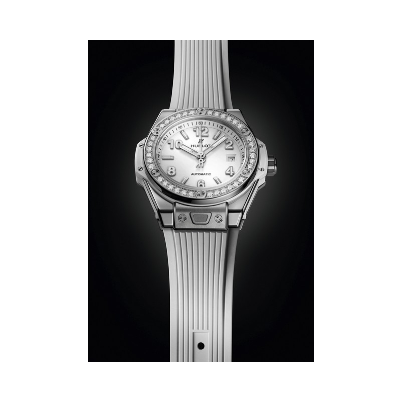 Big Bang One Click Steel White Diamonds 33 mm