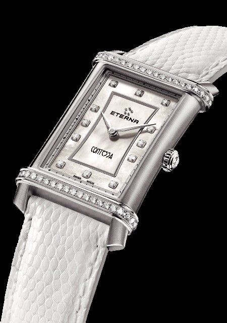 Eterna Women\'s 2410.41.65.1198 Contessa Two-Hands Leather Watch MSRP $2,495 s-l400.jpg main image 4