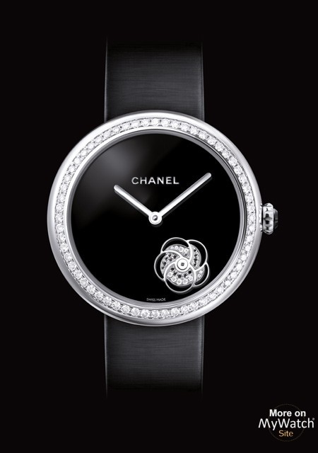 Chanel's Mademoiselle Privé watch has unique 'embroidered' dial - Her World  Singapore