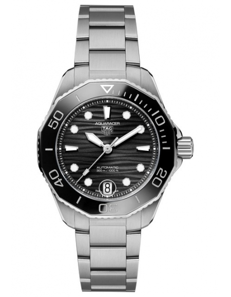 Aquaracer Professional 300 Steel Black Ceramic Black Dial