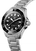 Aquaracer Professional 300 Steel Black Ceramic Black Dial