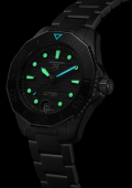 Aquaracer Professional 300 Steel Black Ceramic Black Dial