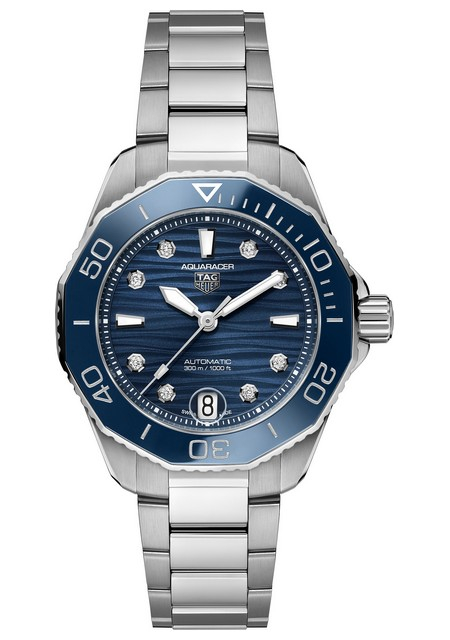 Aquaracer Professional 300 Steel Blue Ceramic Blue Dial