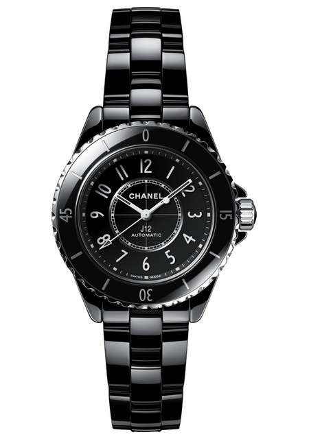 Watch Chanel J12 Caliber 12.2 – 33 mm  J12 Ceramic - Black Dial - Bracelet  Ceramic