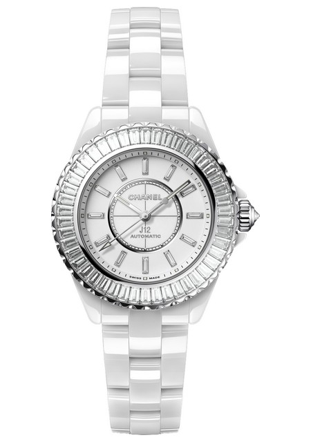 Watch Chanel J12 Baguette Diamond Bezel 33 mm