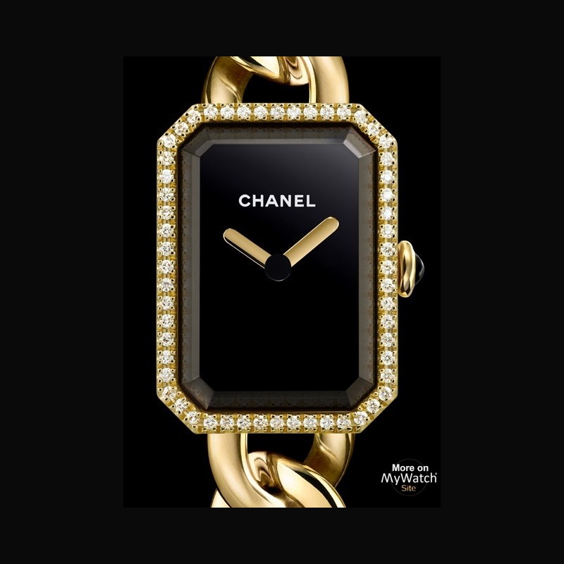 Chanel H3258 Premiere Quartz in Yellow Gold with Diamonds Bezel
