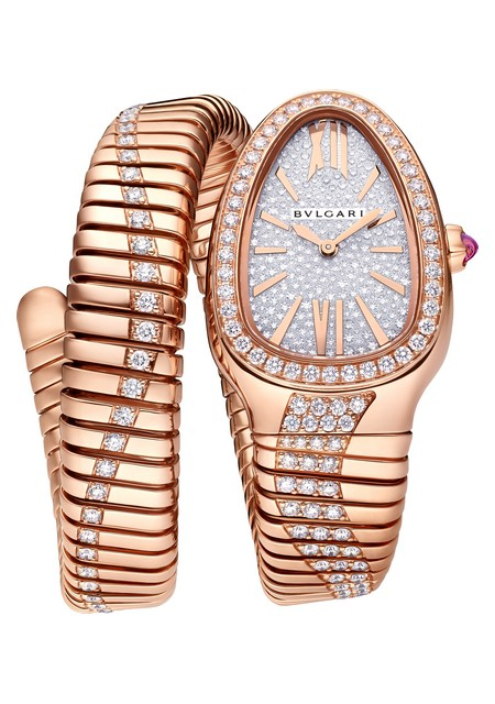 Watch Bvlgari Serpenti Tubogas Infinity | Serpenti 103791 Rose