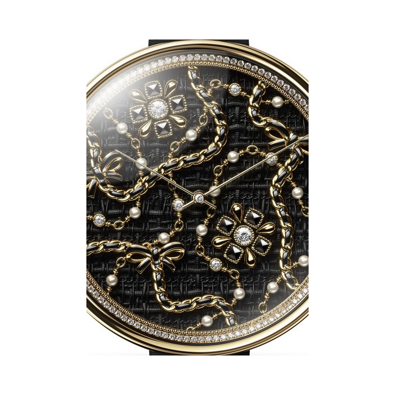 Watch Chanel Mademoiselle Privé Pique-Aiguilles Pearls Motif watch