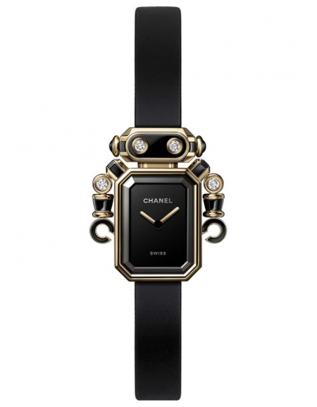 Watch Chanel Première Robot | Première H7944 Yellow Gold - Black ...