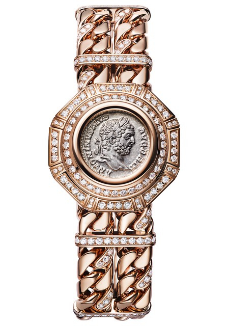 Watch Monete Catene Bvlgari 103870 Rose Gold Diamonds