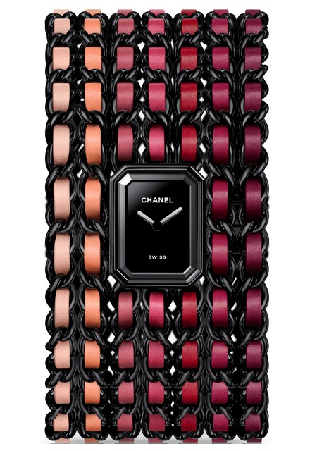 Watch Chanel Première Cuff Blush | Première H10329 Steel - Black