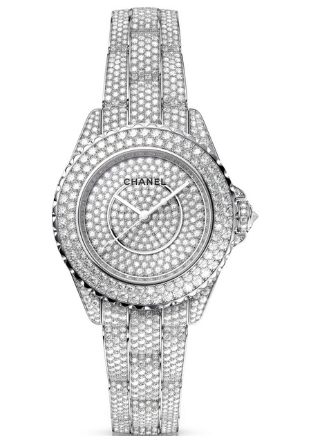 J12 River 33 MM Brilliant-Cut Diamonds