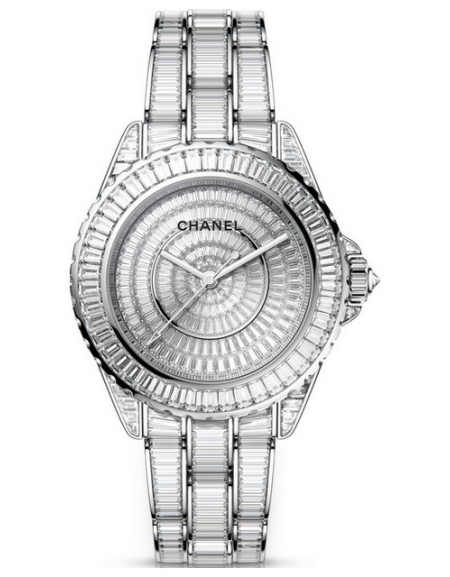 J12 River 38 MM Baguette-Cut Diamonds