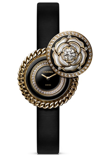 Watch Chanel Mademoiselle Privé Bouton Camellia | Mademoiselle