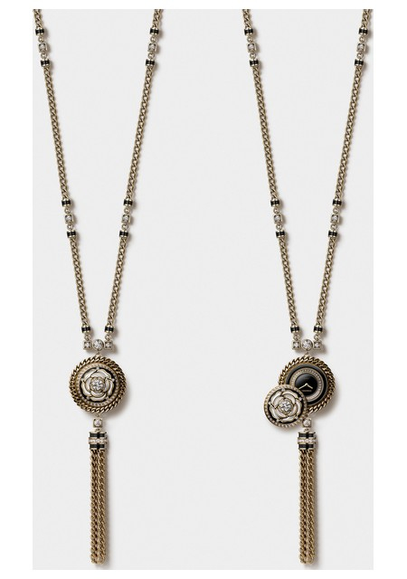 Mademoiselle Privé Bouton Camellia Necklace Watch