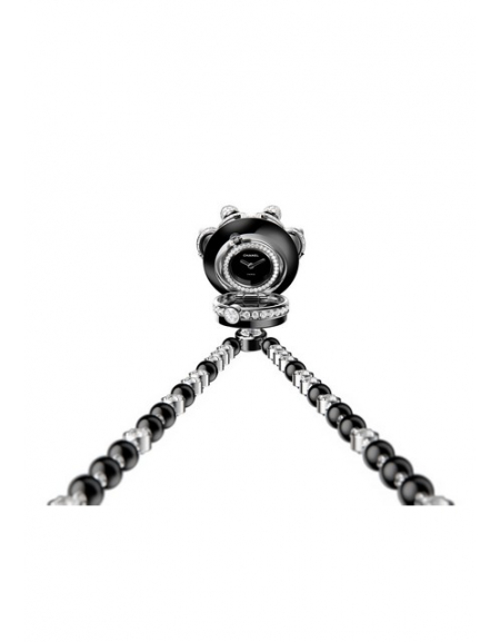 Necklace Watch Coco Black Jacket