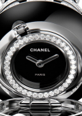 Necklace Watch Coco Black Jacket