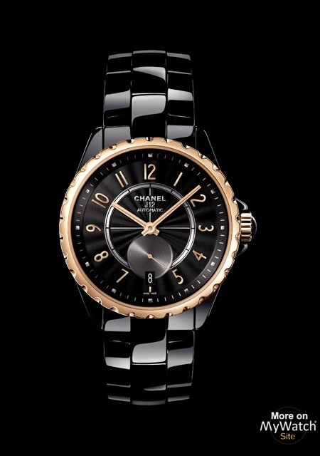 Watch Chanel | J12 H3838 Black Ceramic - Beige