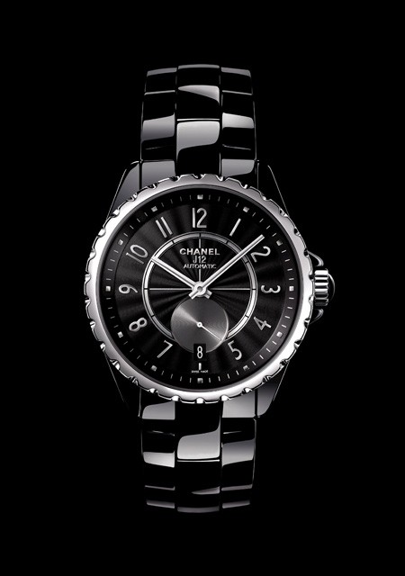 Watch Chanel J12-365  J12 H3836 Black Ceramic - Steel