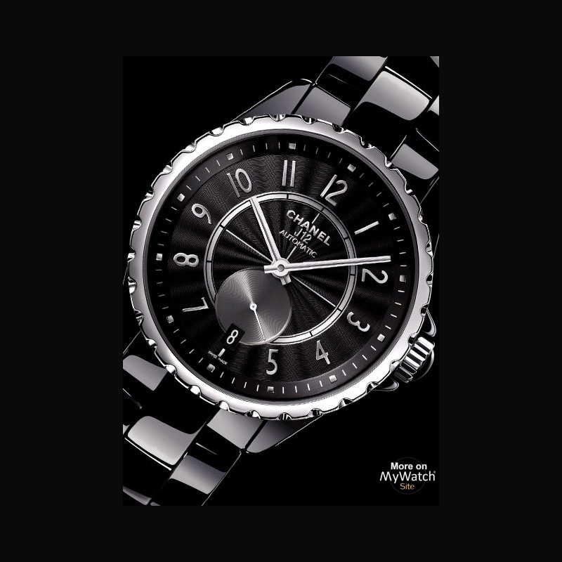 Chanel J12-365 Automatic Watch Ceramic and Stainless Steel with Diamond  Bezel and Seconds Sub-Dial 36 2329434