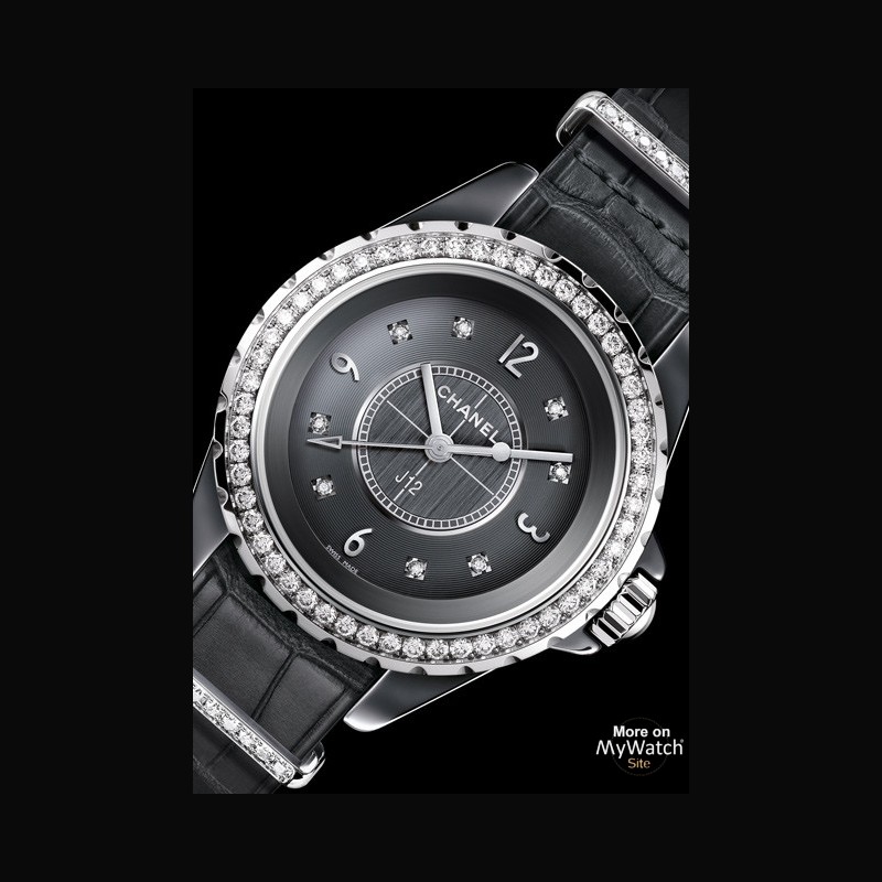 Introducing The Chanel J12-G10, Equipped With An Alligator And Diamond NATO  Strap (With Specs And Price)