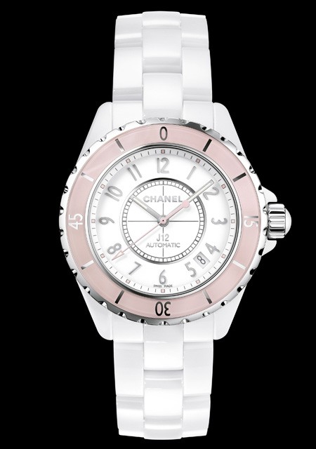 Watch Chanel J12 Soft Rose | J12 H4468 White Ceramic  display picture 1