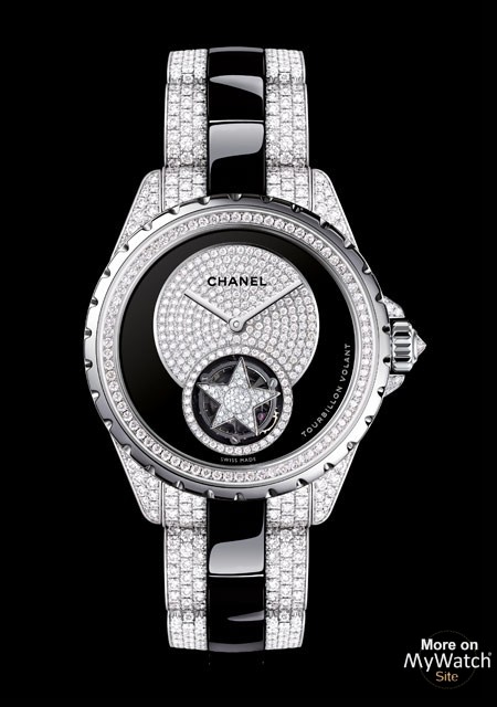 chanel j12 diamond tourbillon