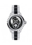 J12 Tourbillon Volant Squelette Diamants