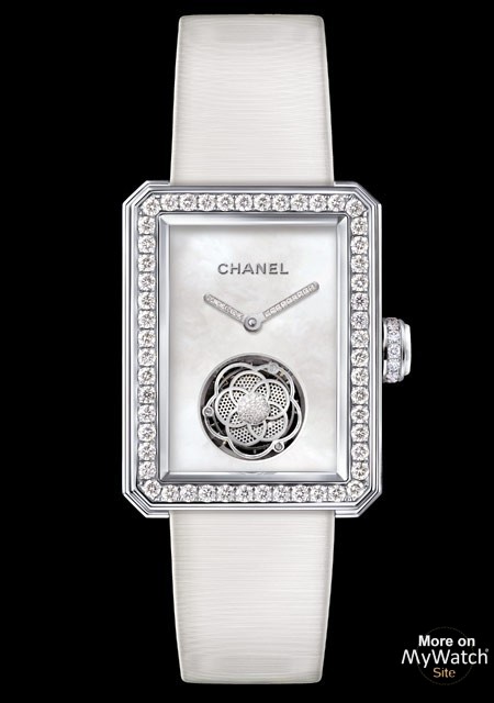 Première Tourbillon Volant Blanche