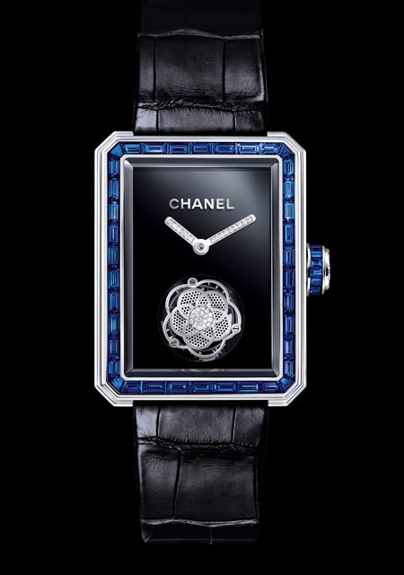 Watch Chanel Première Tourbillon Volant Saphirs | Première H4565
