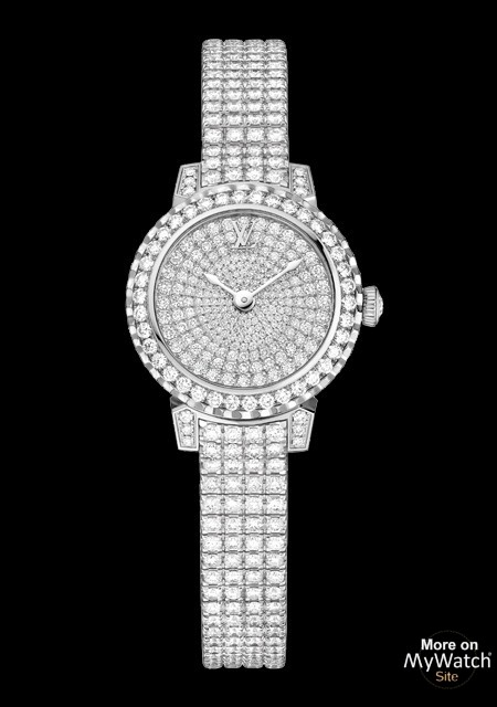 Louis Vuitton Tambour Bijou Stainless Steel Quartz Watch