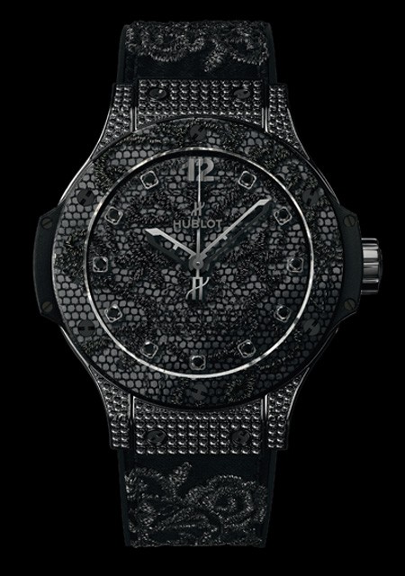 Hublot Big Bang All Black PVD Black Diamond Watch