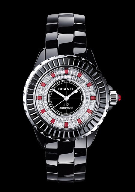 Chanel j12 ruby online watch